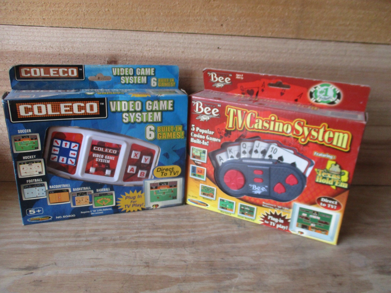 Vintage Coleco and Bee Video Game Systems