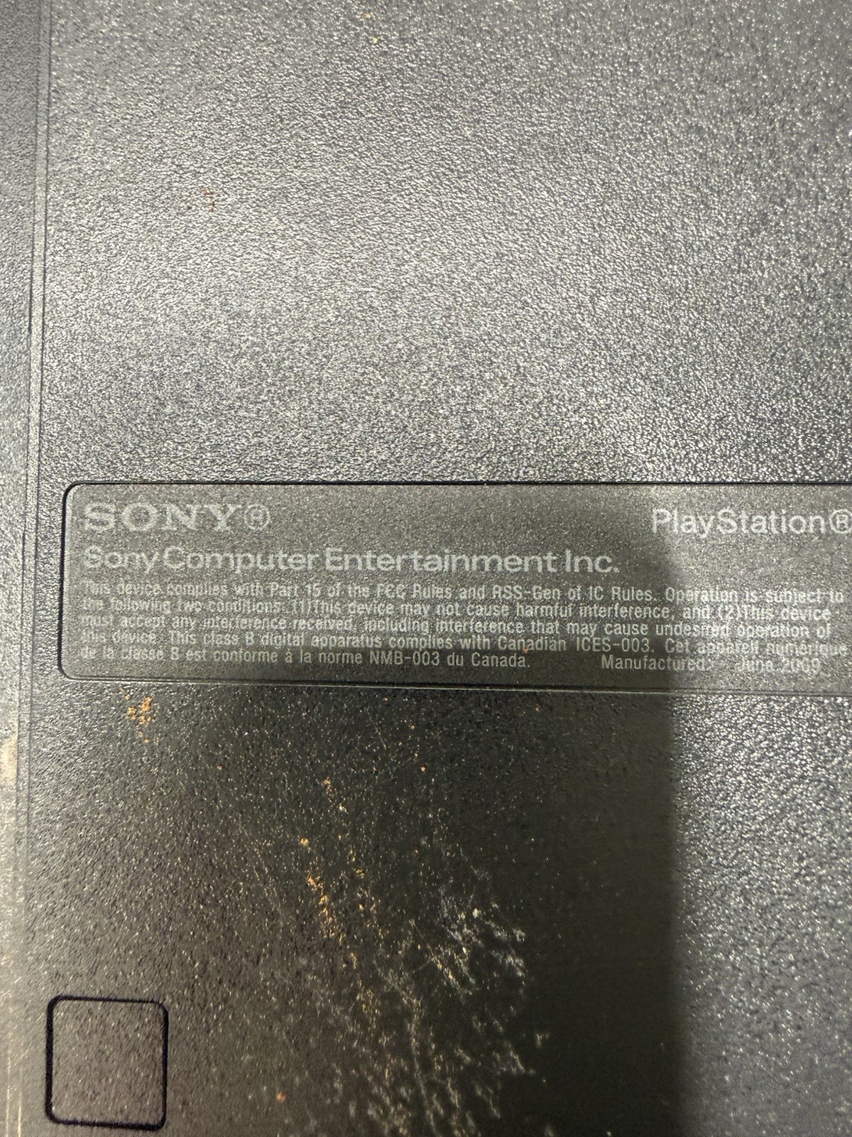 Sony PlayStation 3 Slim Console – Black; CECH-2001A