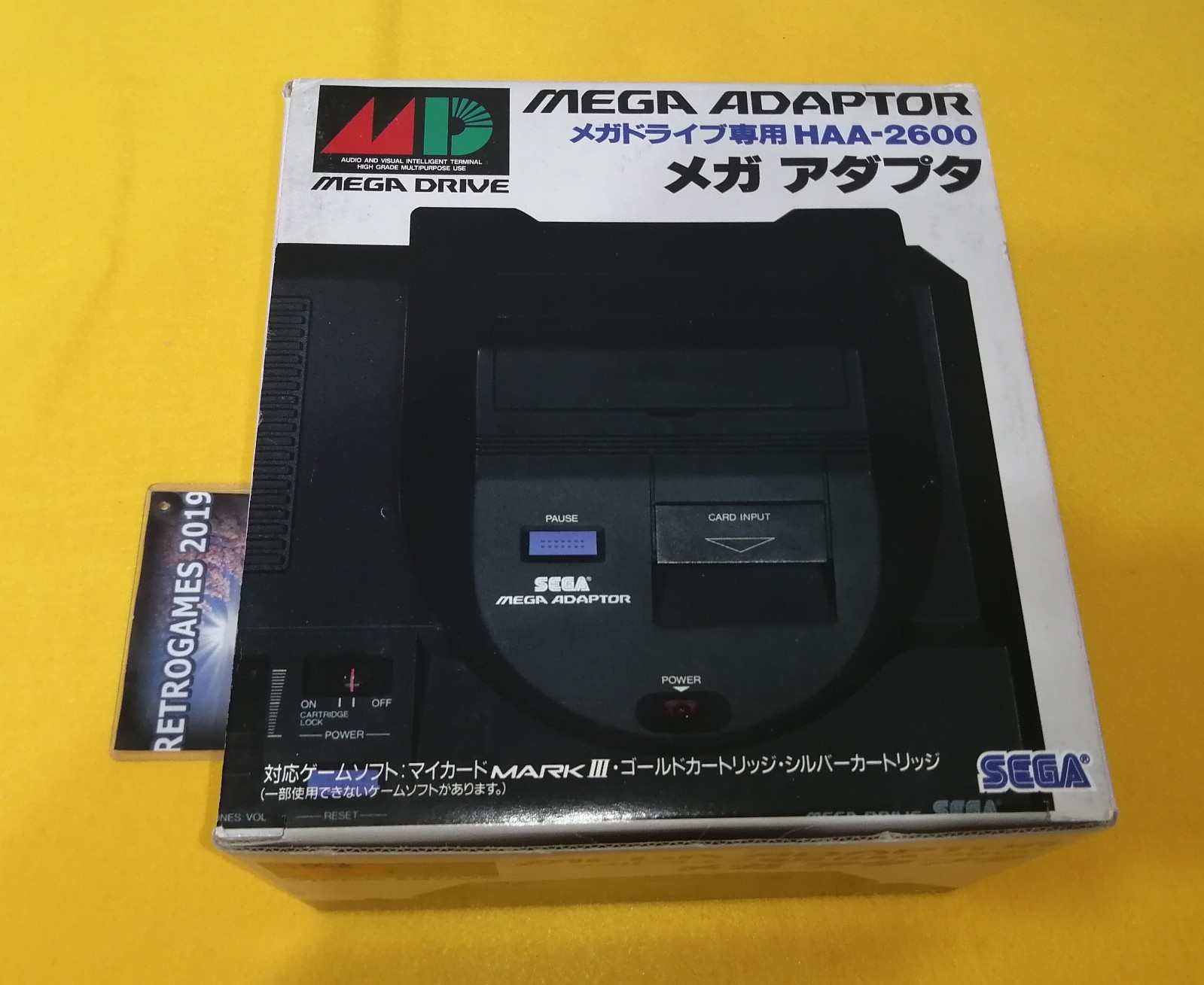 SEGA MEGADRIVE MEGA ADAPTOR BOXED SEGA MARK CONVERTER