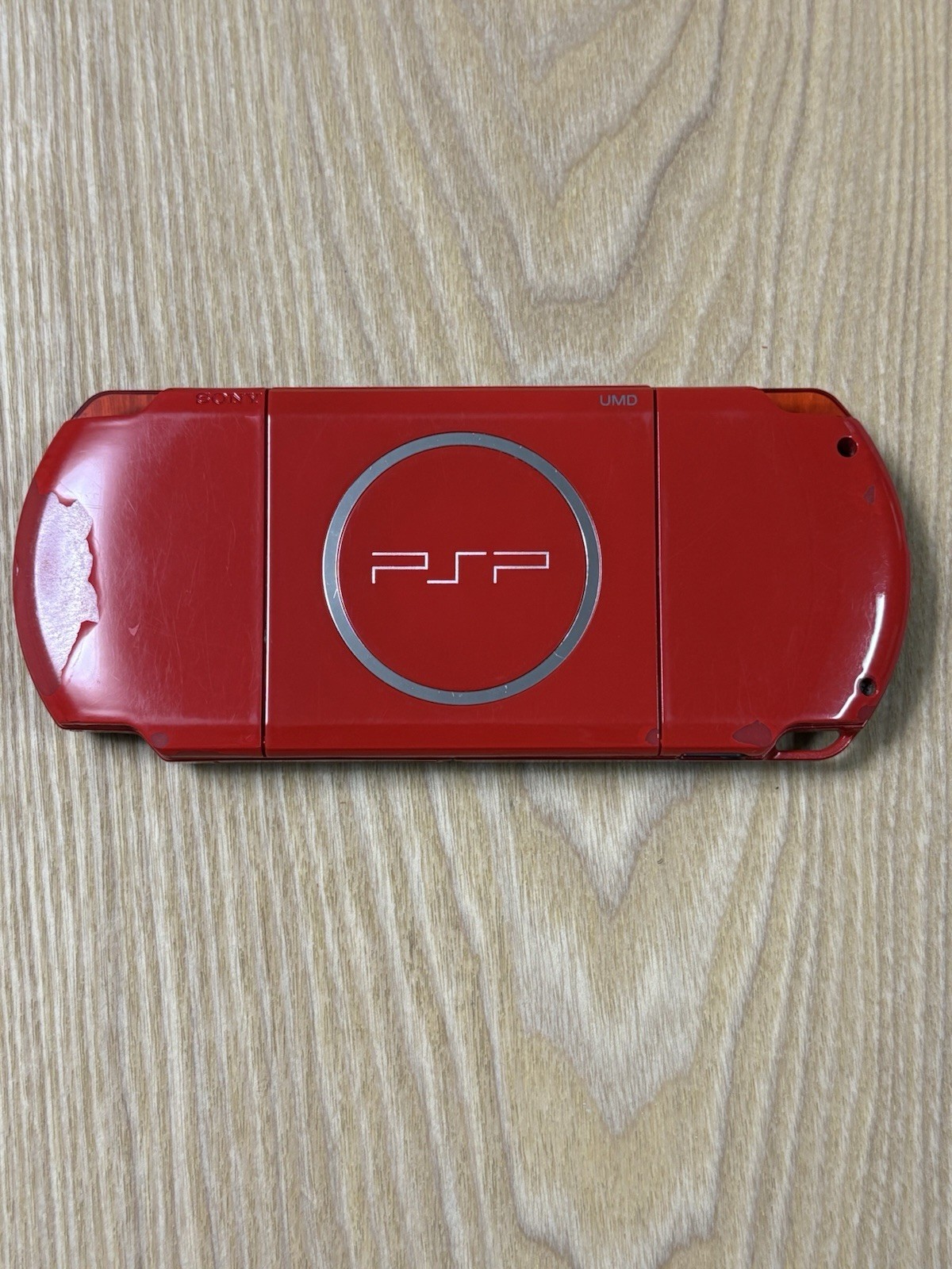 Sony PSP 3000 Black Red Handheld Console PSP-3000 Region Free Tested Japan