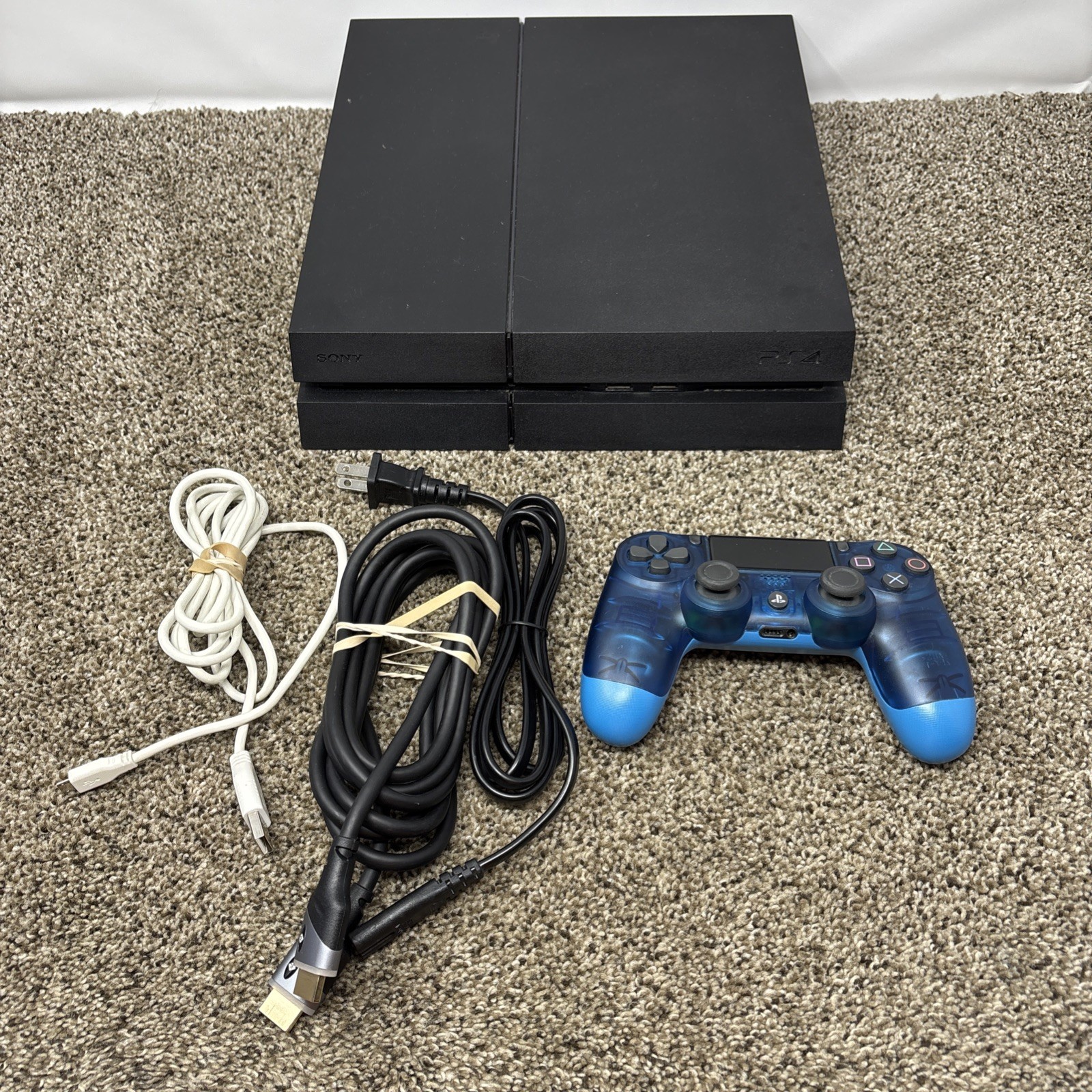 Sony PlayStation 4 PS4 500gb Console Bundle OLD FIRMWARE 7.02 Tested