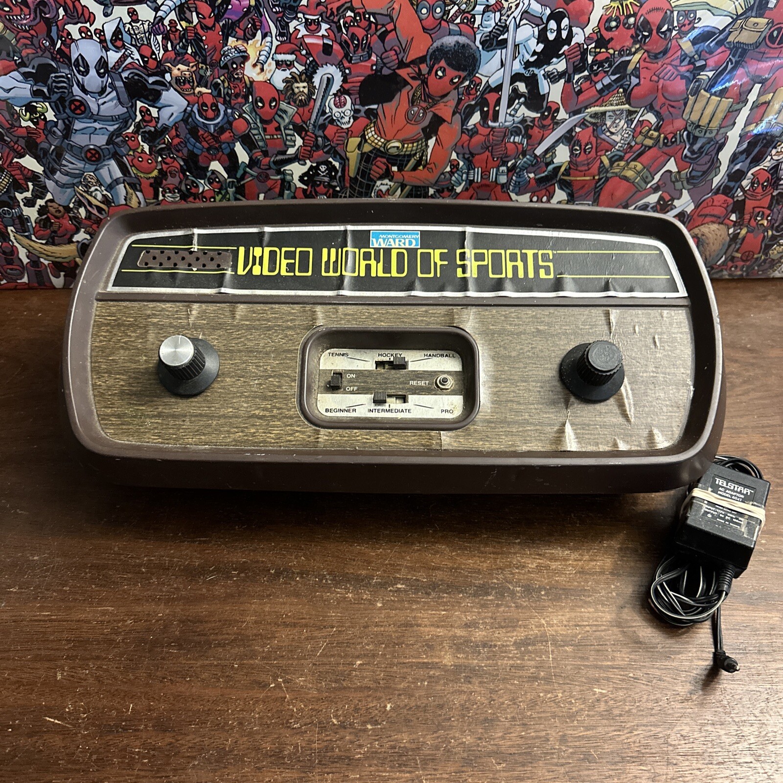 Montgomery Ward – Video World Of Sports Console – Vintage – Tested – Authentic