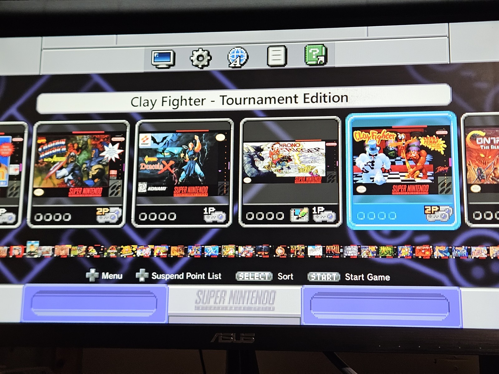 Nintendo Super NES Mini CLV-201 Control Deck W Controllers Soft Mod 80 Games