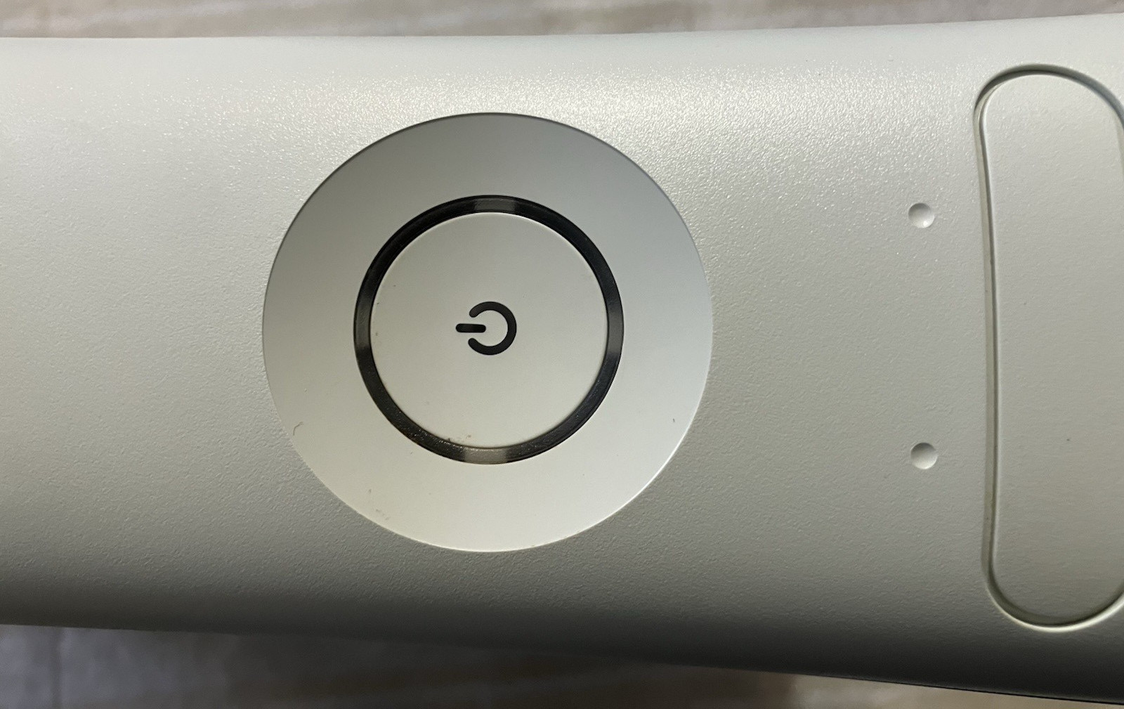 Xbox 360 White Console Microsoft For Parts Only, Bad Disc Reader