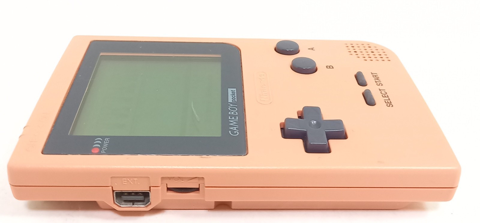 Nintendo Gameboy Pocket Game Console MGB-001 Pink Color Body Only Tested Work