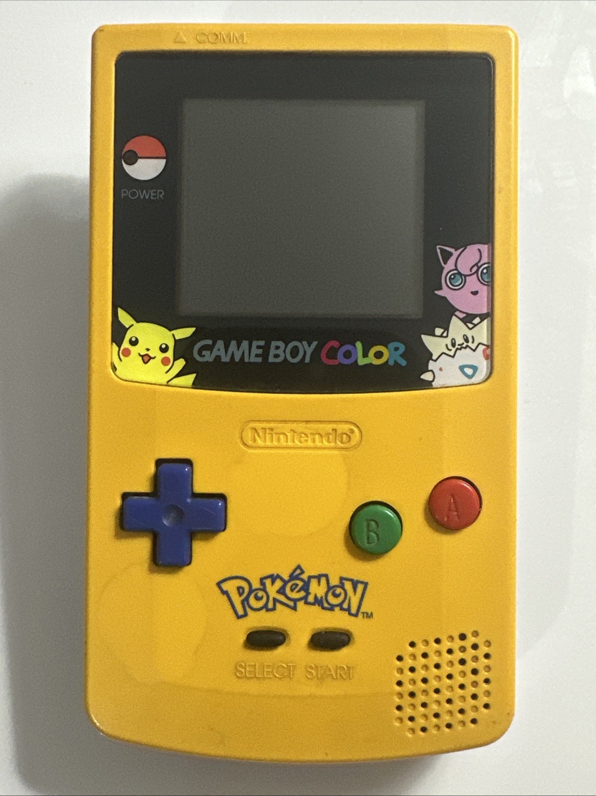 Nintendo Gameboy Colour Pokemon – Pikachu Edition Console *Tested*