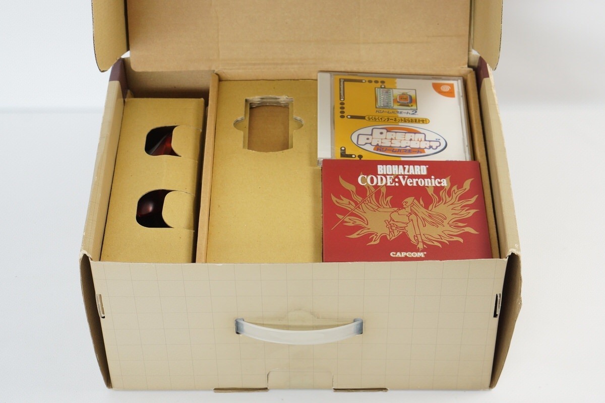 Dreamcast BIOHAZARD CODE VERONICA Limited Console Tested System Boxed CLAIRE 417