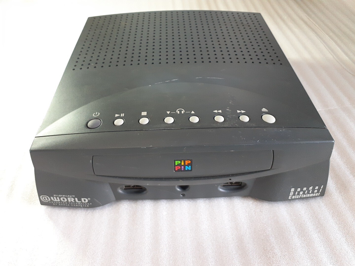 Pippin AtWorld @world Console & Cables Apple Bandai Japan Tested