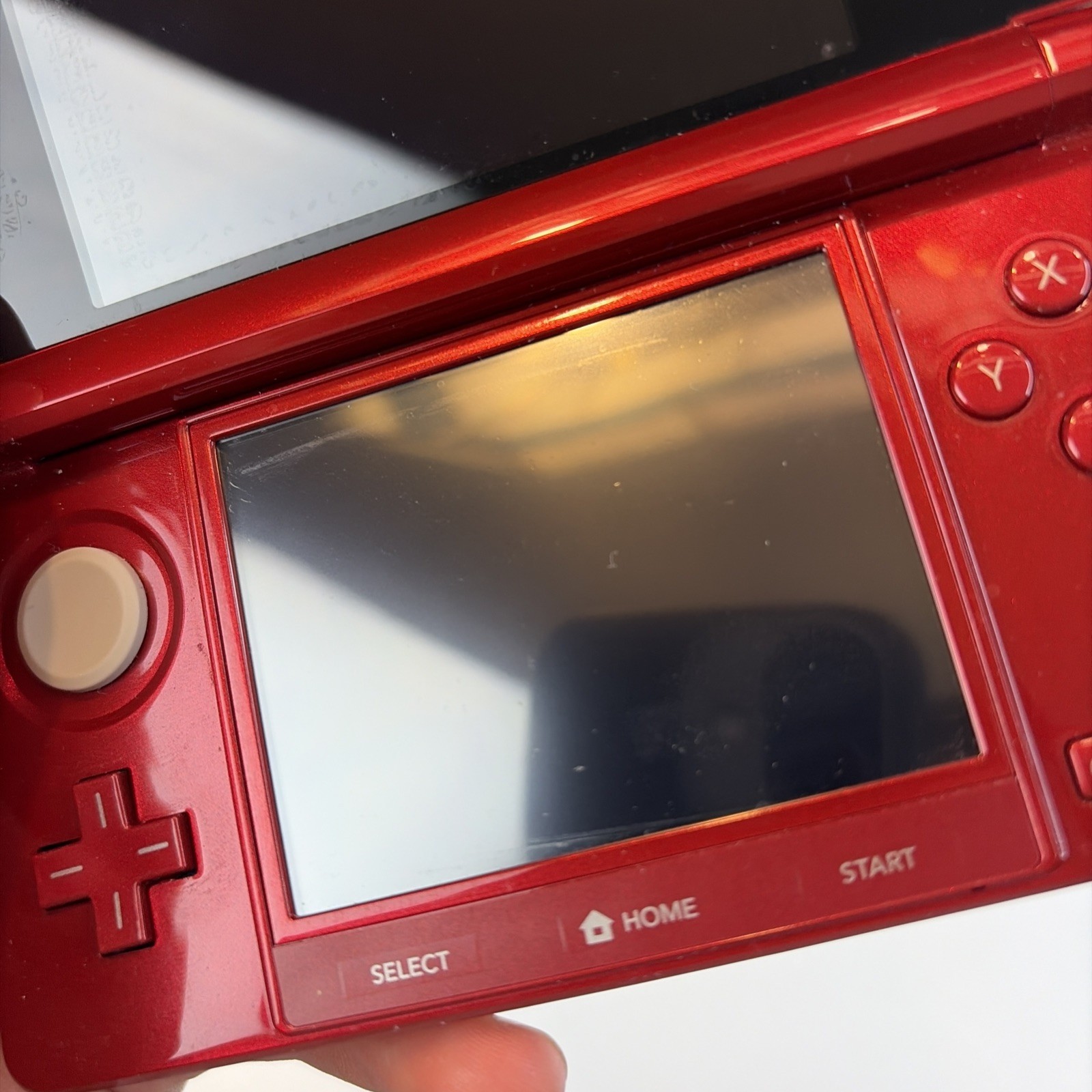Nintendo 3DS Handheld System (CIB) – Flame Red US Model Complete Box CIB