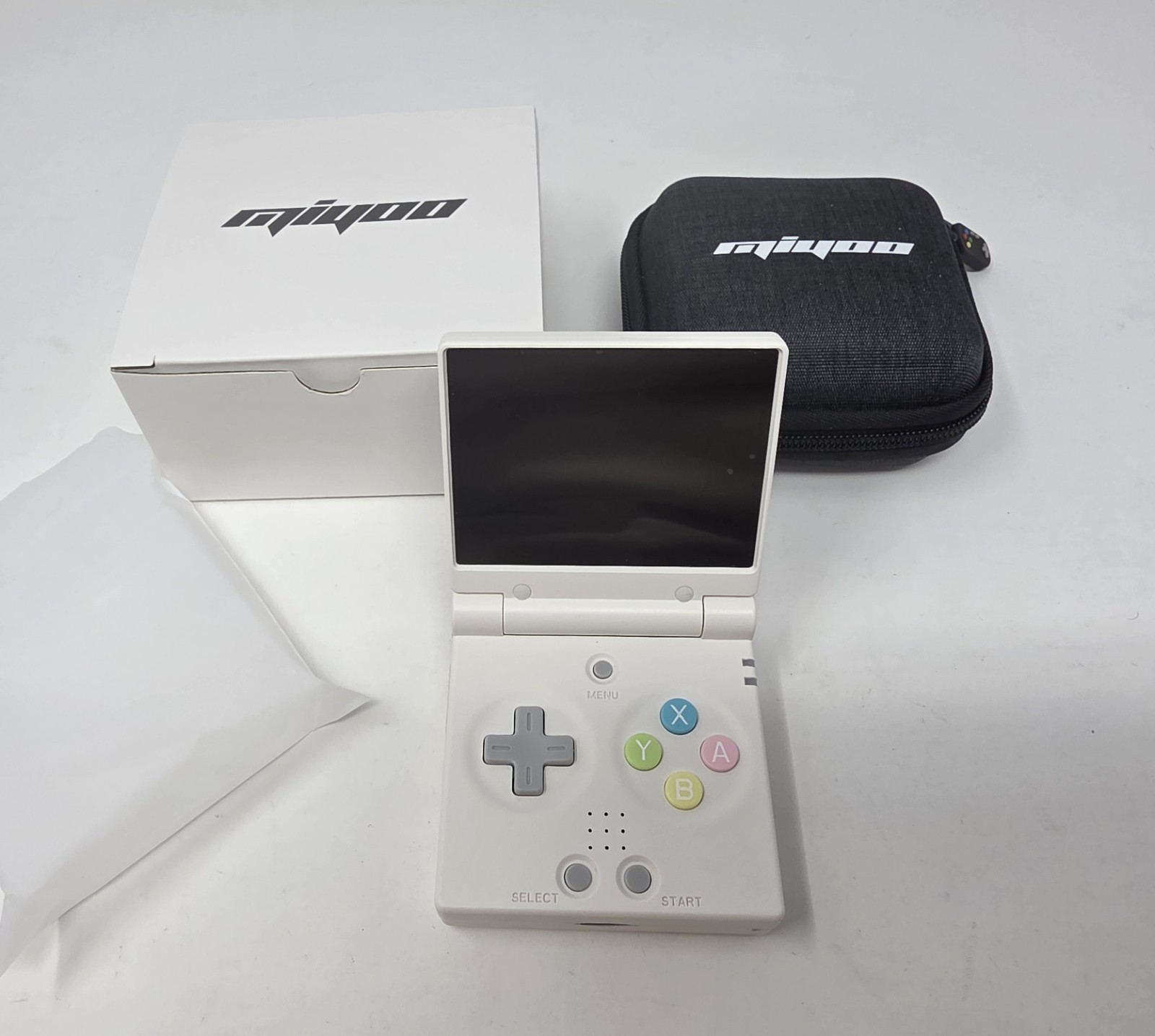 Miyoo mini Flip Retro White Micro Game Handheld Console Onion Os Loaded