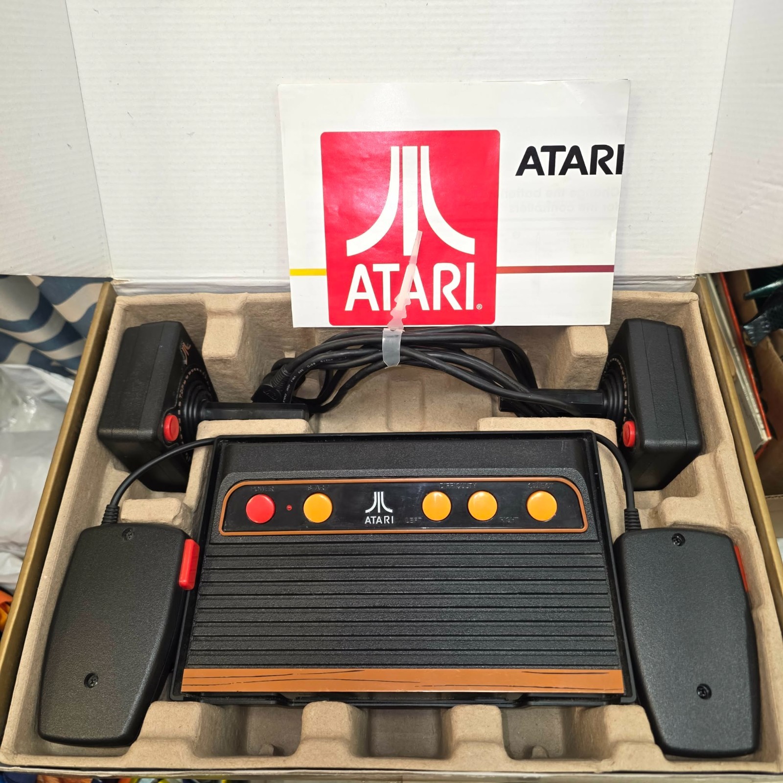 Atari Flashback 8 Gold Deluxe HD Console 40th Anniversary Edition Excellent!!!