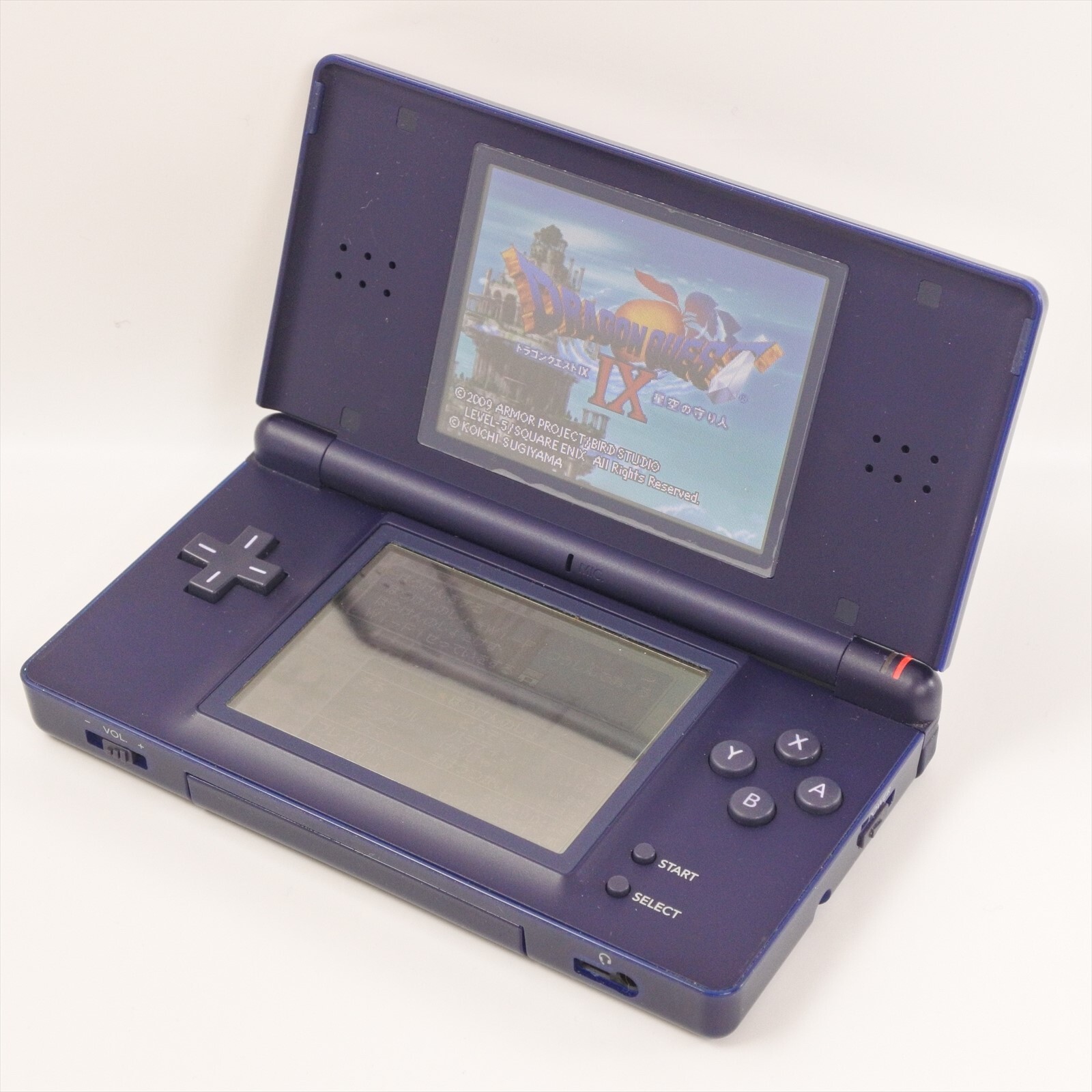 Nintendo DS Lite Console ENAMEL NAVY Boxed UJF11349760 nds