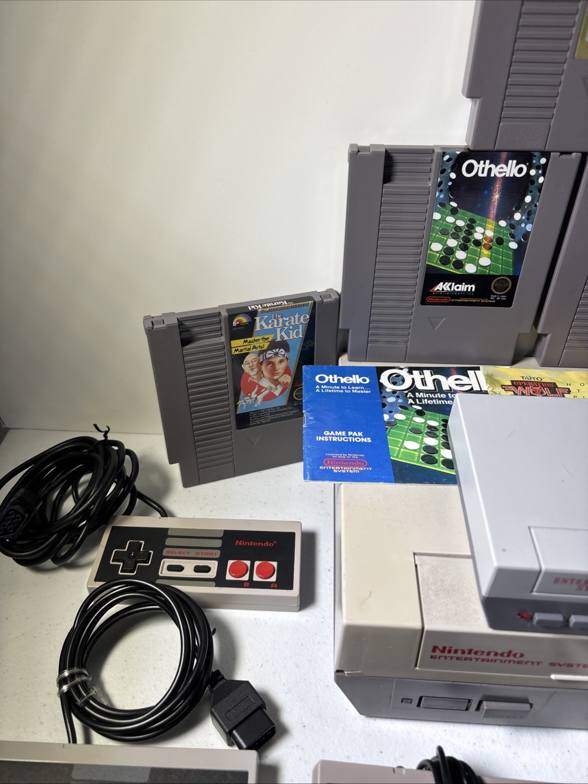 Nintendo Entertainment System NES Home Console With Controllers