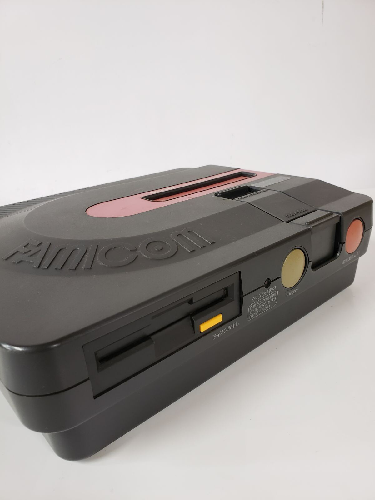 Sharp Twin Famicom console Set Black AN-500B New Belt Working Tested Japan