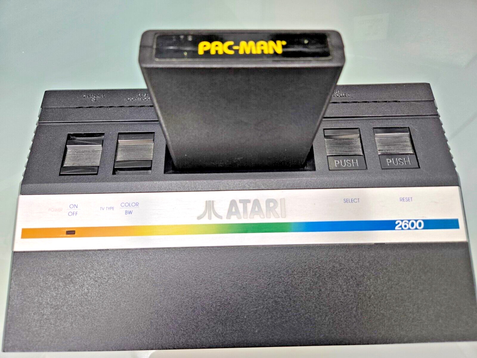 Atari 2600 Junior Rainbow + Original Box & Accessories, 2 Games, Excellent Cond!