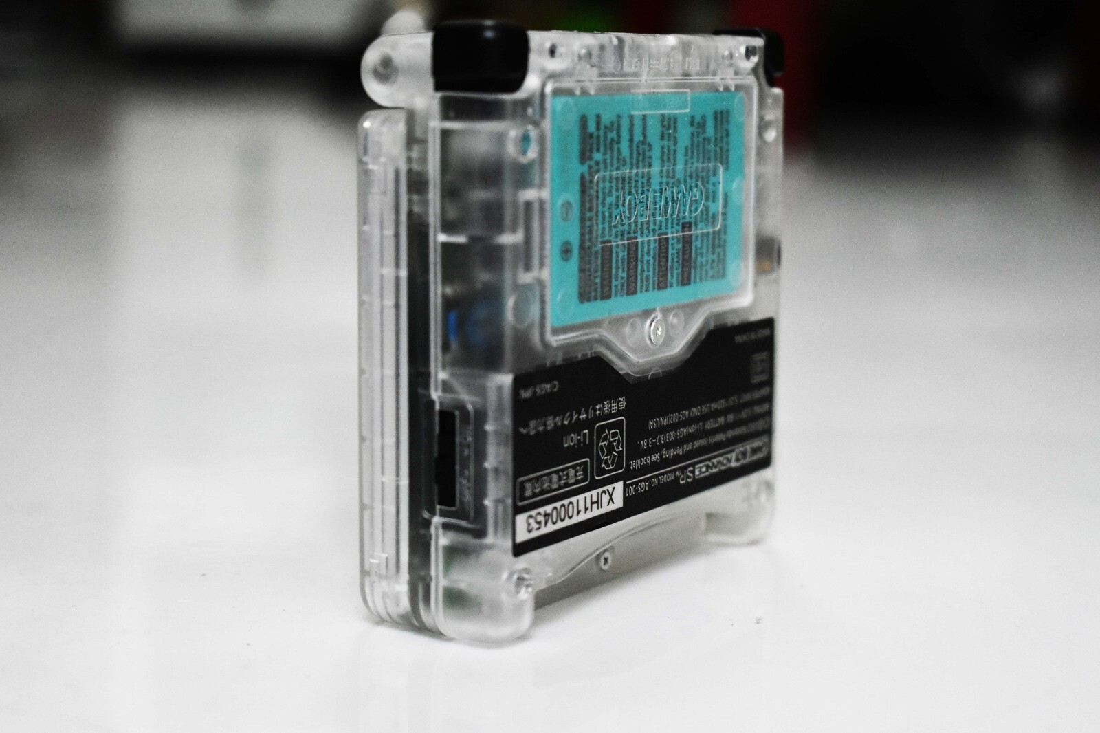 Backlit IPS LCD GBAsp Mod Nintendo Gameboy Advance SP Translucent