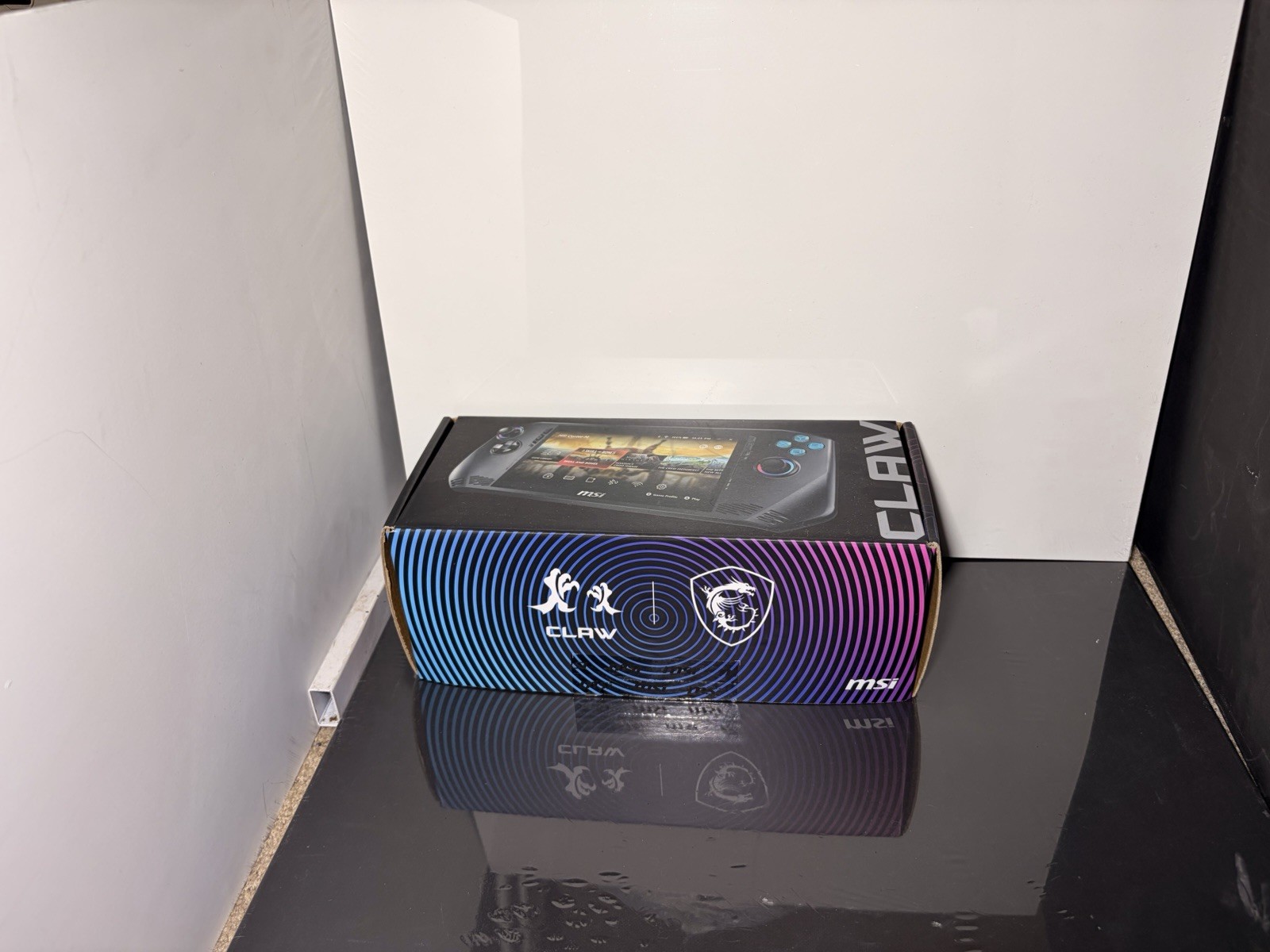 MSI Claw Handheld Gaming System Console, Black, Wi-Fi, USB-C
