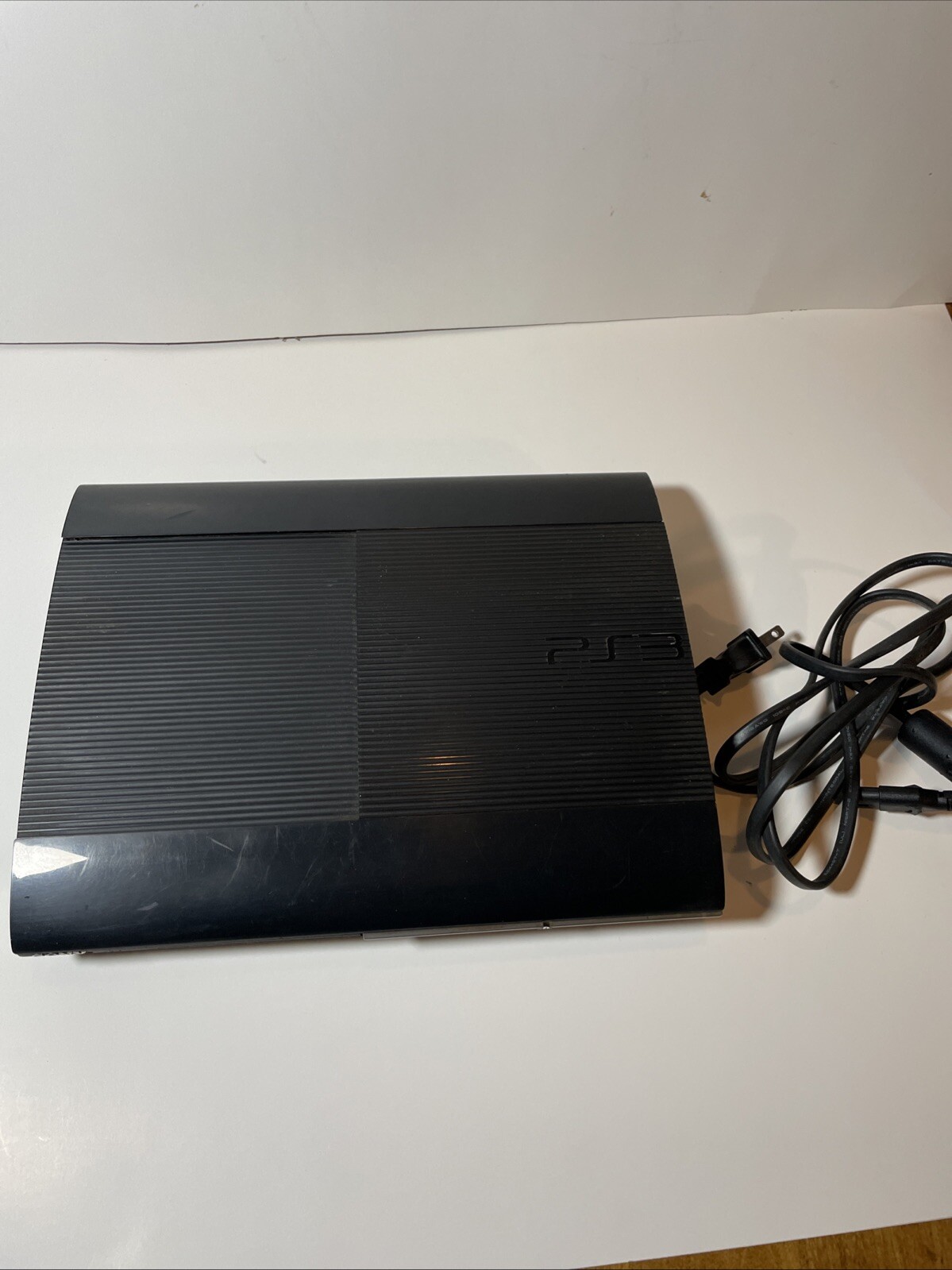 Sony PlayStation 3 Super Slim CECH-4001B Gaming Console – Black UNTESTED