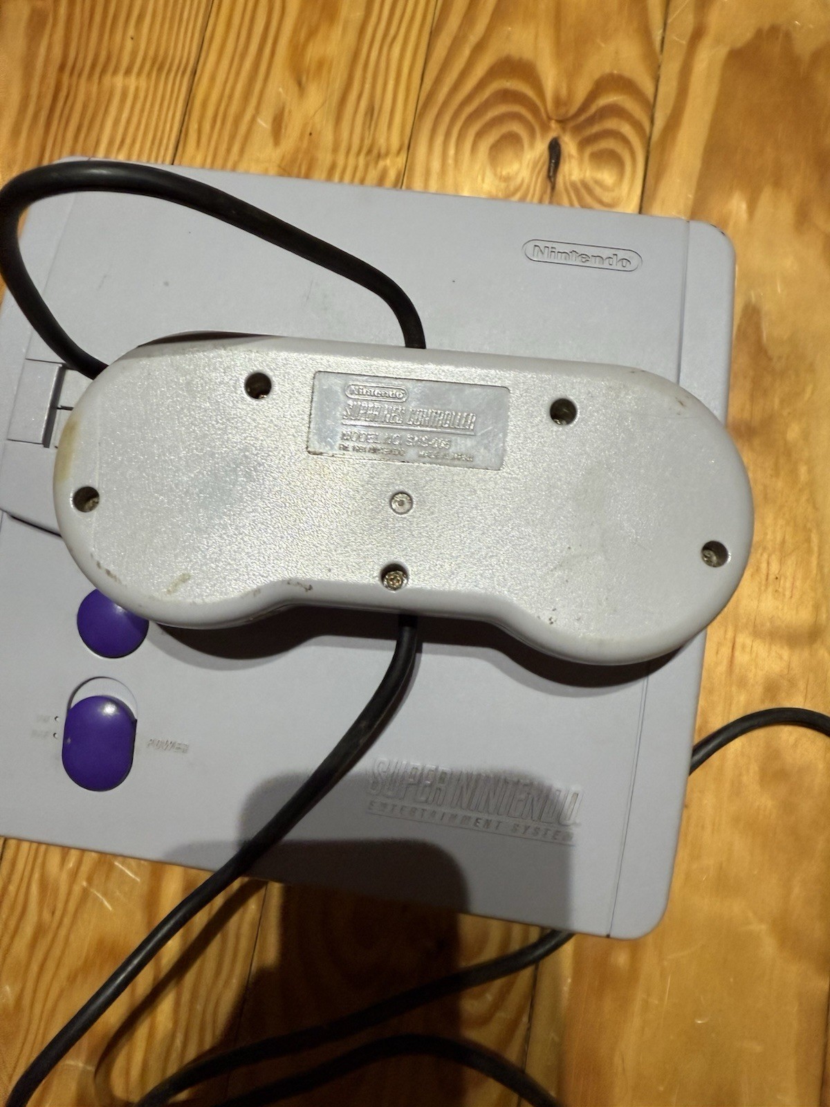 Super Nintendo Jr SNES Mini Console SNS-101 OEM-Console Only-Tested Works