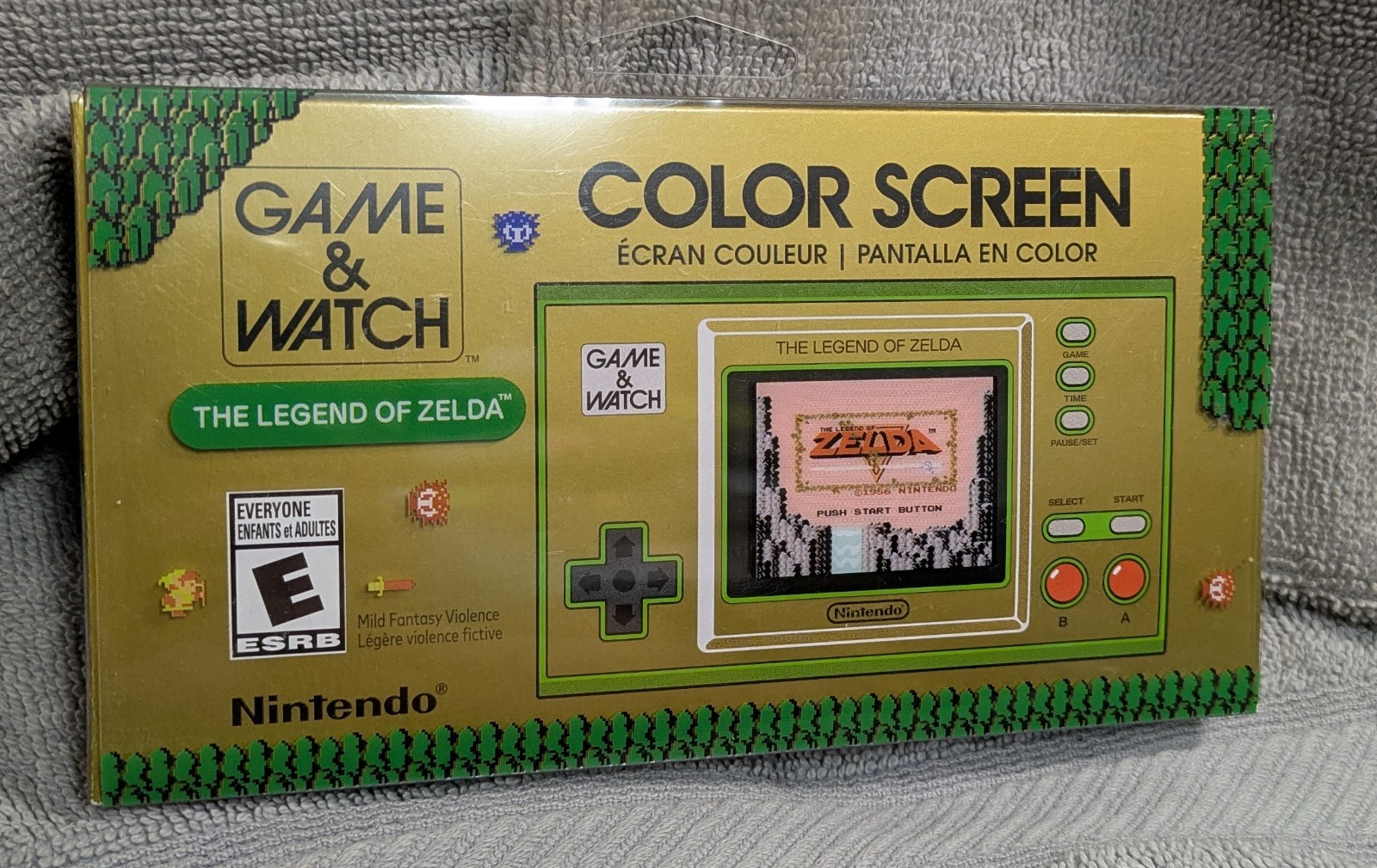 Nintendo Game and Watch: The Legend of Zelda Handheld Game System – New