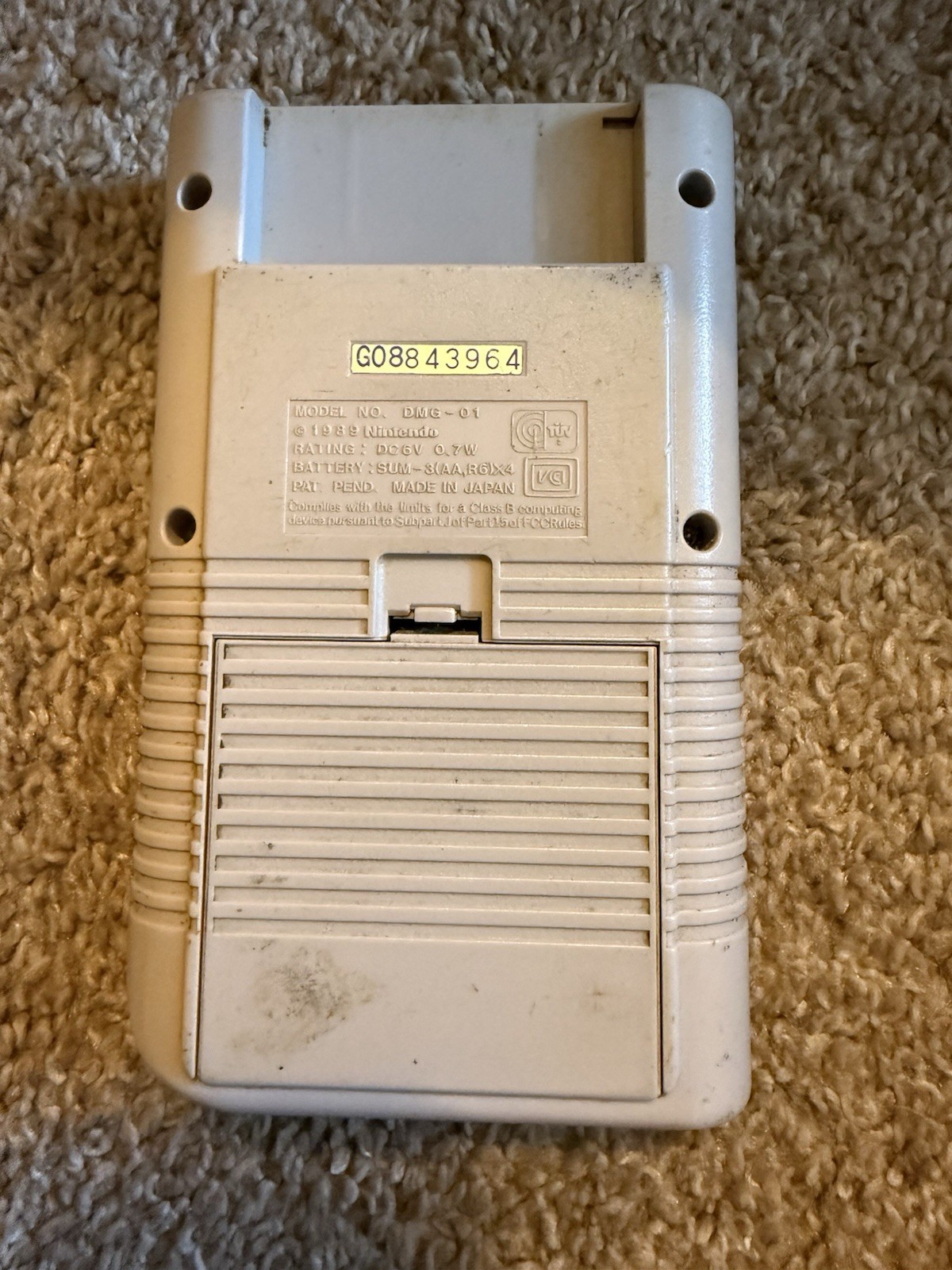 Nintendo Game Boy DMG-01 Lot of 2 Parts Repair Manual Cases OEM 1989