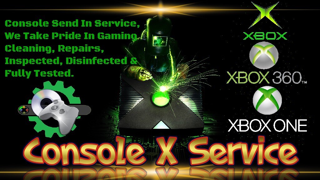 Xbox 360 & Xbox one cleaning send-in service.