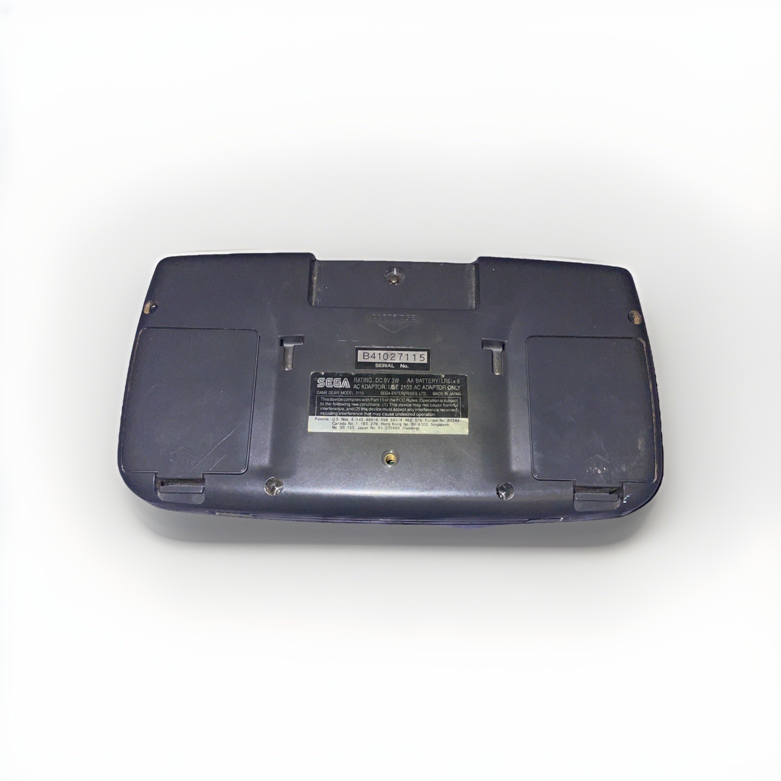Sega Game Gear Handheld System Console Authentic *Does Not Work Sold As Is*