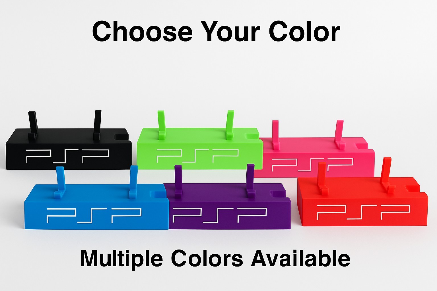 Sony PSP 2000/3000 Display Stand Storage /3D Printed/ Choose Your Color