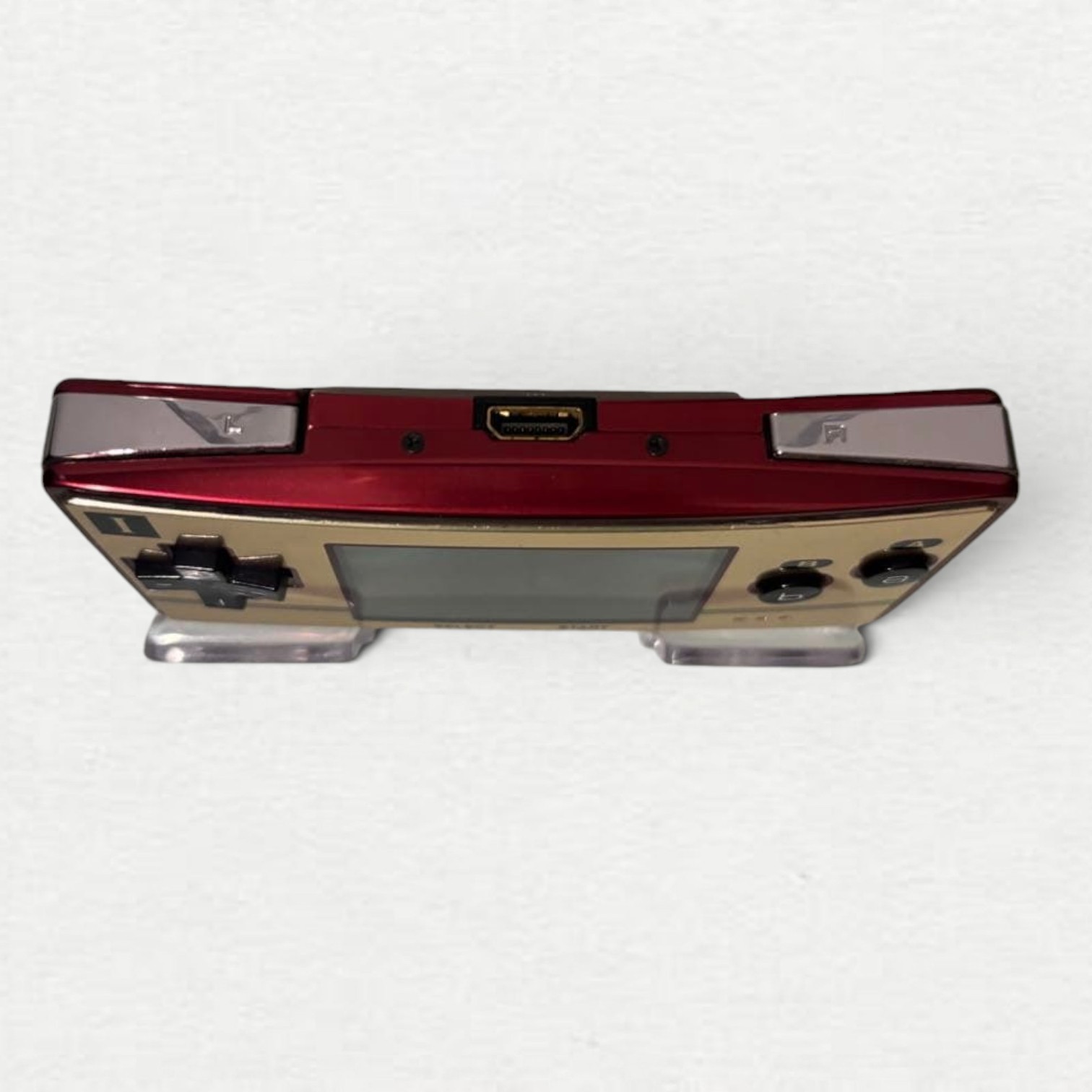 Nintendo Game Boy Micro Handheld System 20th Anniversary Edition Gold Red
