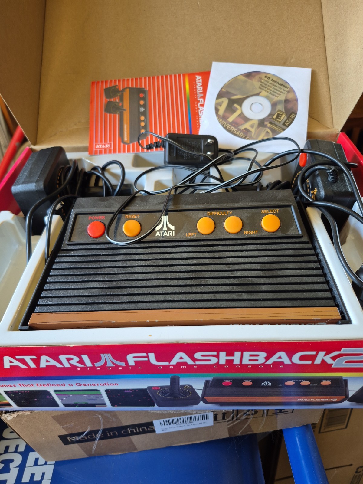Atari Flashback 2 With 40 Games Built In And Box Works Great