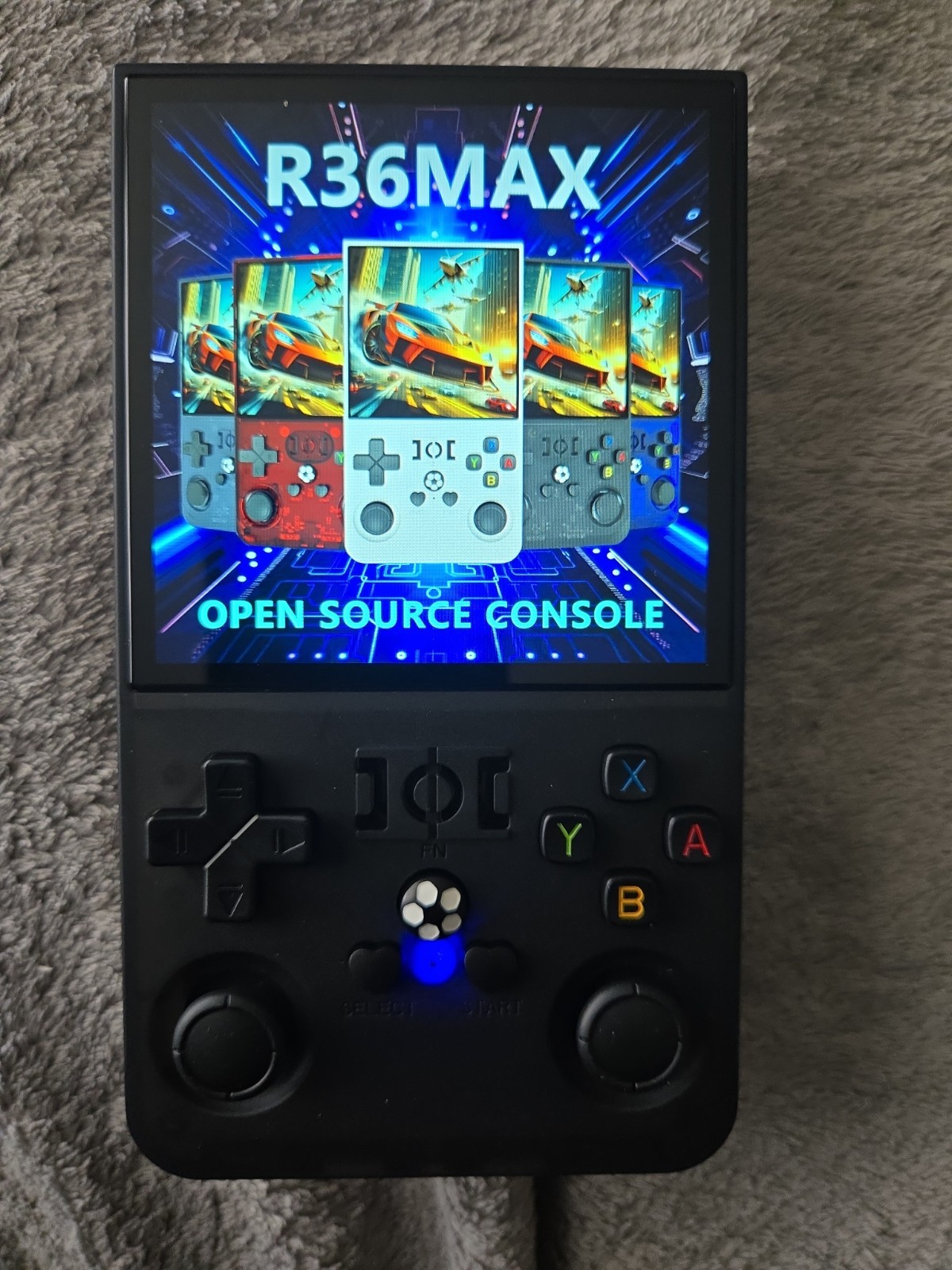 R36 MAX Handheld Game Console