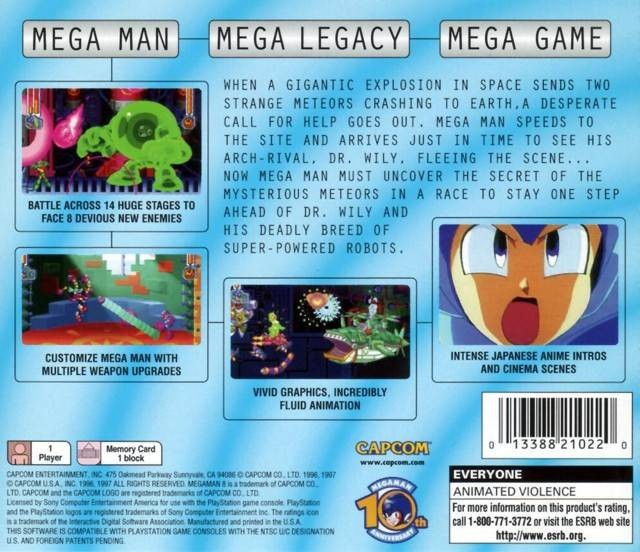 Mega Man 8: Anniversary Edition (PlayStation 1 PS1) Complete W Reg Card Disc NM!
