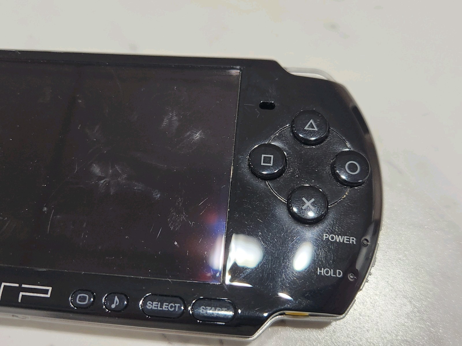 Sony PlayStation Portable PSP-3000 Handheld Console No Batt 15 Games READ DESC!