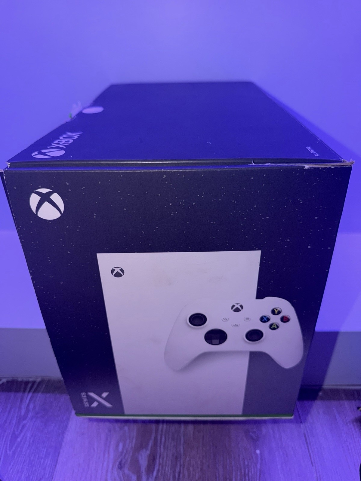 Original Empty Box – Xbox Series X All-Digital (White) + Internal Cardboard Inse