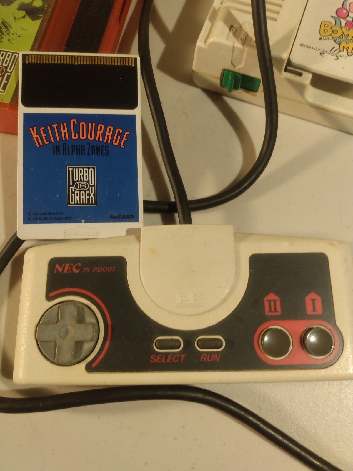 TV and PC Engine – JPN/US compatability switch/AV hookups! PLUS LOADED EVERDRIVE
