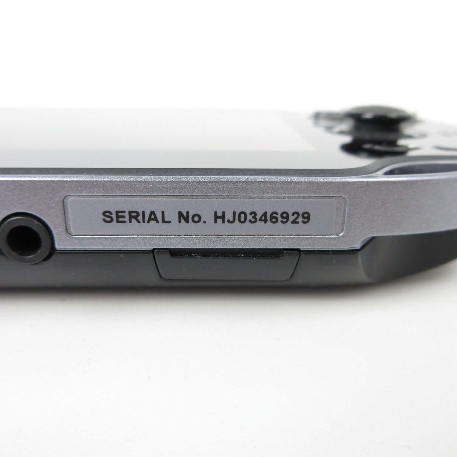 【Excellent】Sony PS Vita PCH-1000 Crystal Black Wi-Fi Model Console only #RET0331