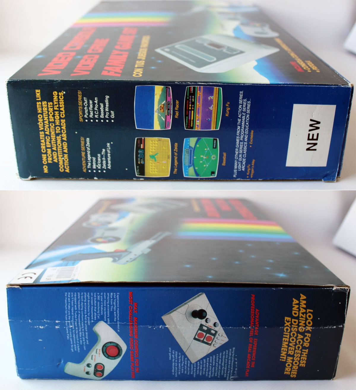 Vintage 90’s Video Game Family Action Set Nes Famicom Clone Console New !
