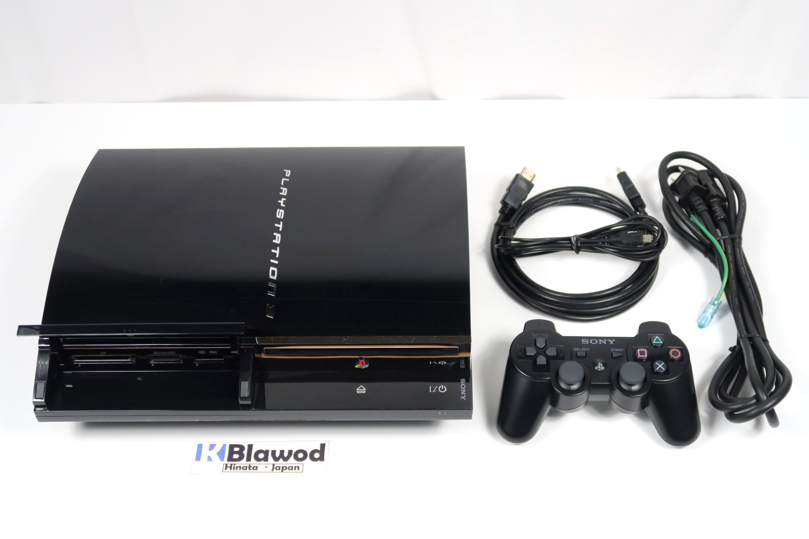 Sony PlayStation 3 PS3 CECHA00 60GB First Black Model Console Very Good JAPAN