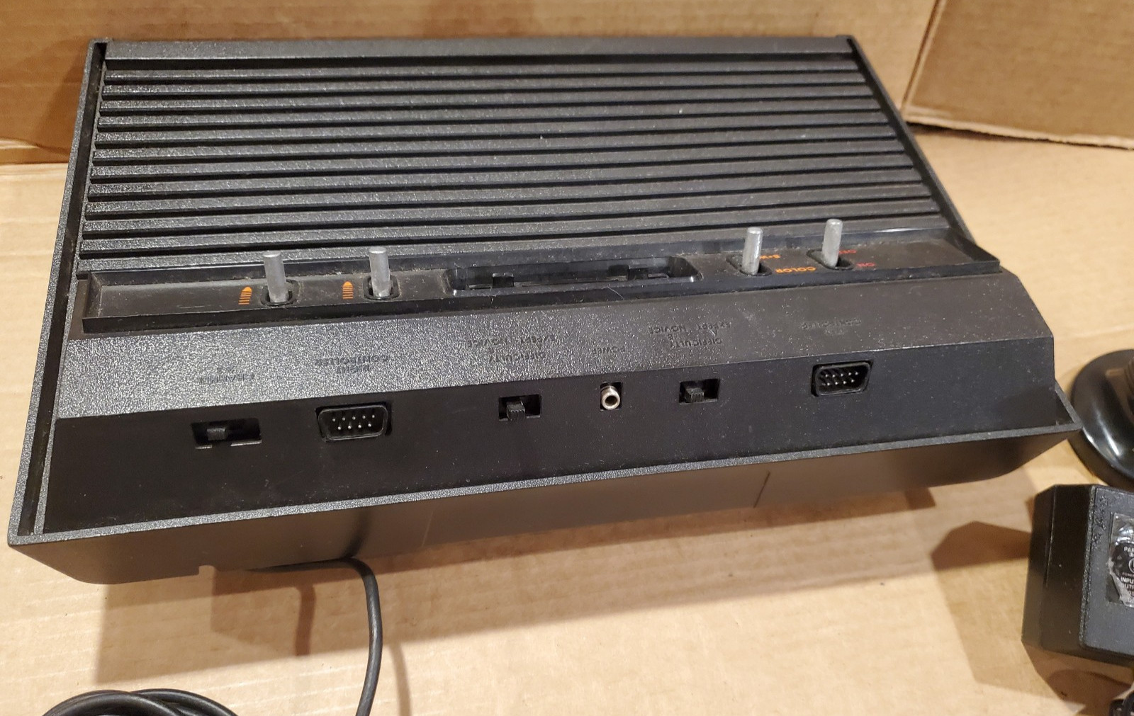 Atari 2600 Darth Vader Console System Bundle W/ gameTested OEM Power Cords
