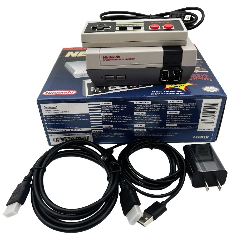 NEW For Nintendo NES Classic Edition US Mini 30 Games W/Controllers