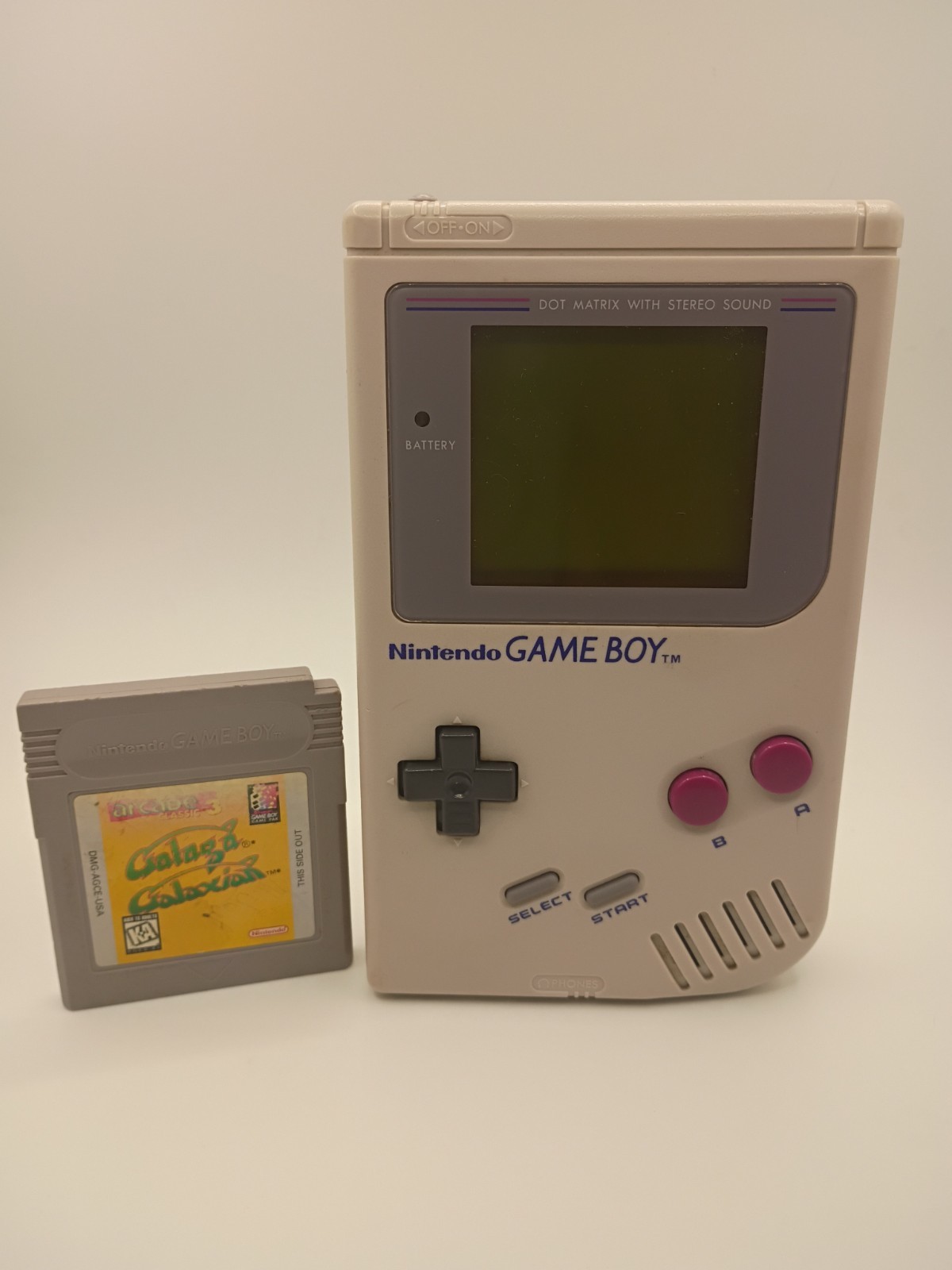 Nintendo Game Boy Launch Edition Handheld System – Gray