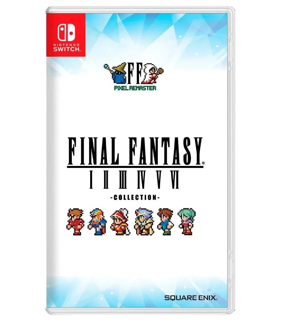 Final Fantasy I-VI Pixel Remaster Collection 1-6 – Nintendo Switch Brand New