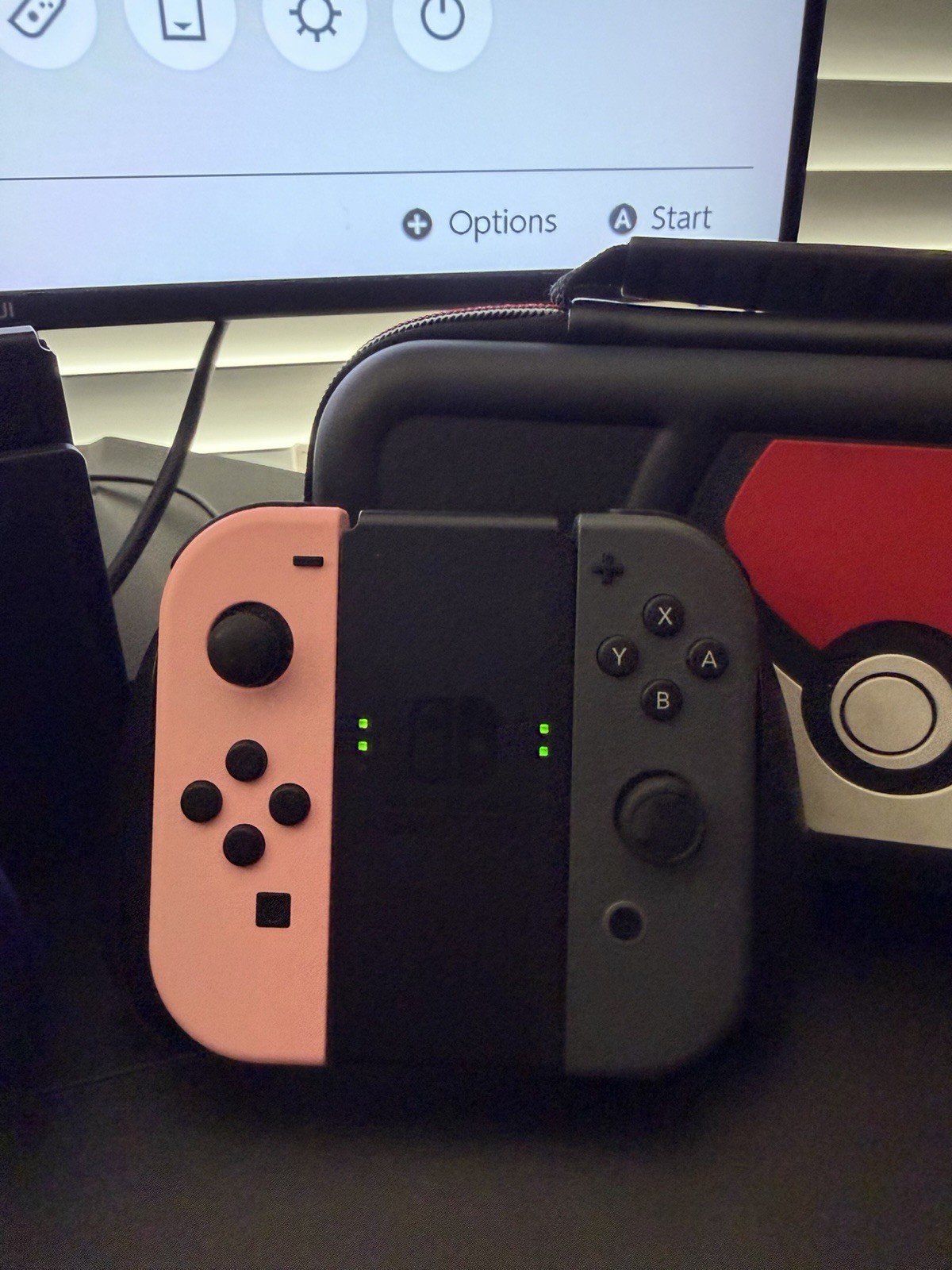 Nintendo Switch HAC-001(-01) Console w/ Dock + Smash Bros, Case and Controller
