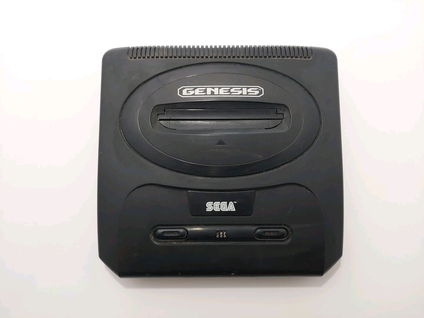 Sega Genesis Model 2 Console System Bundle Cords, Oem Controller, And Game Works