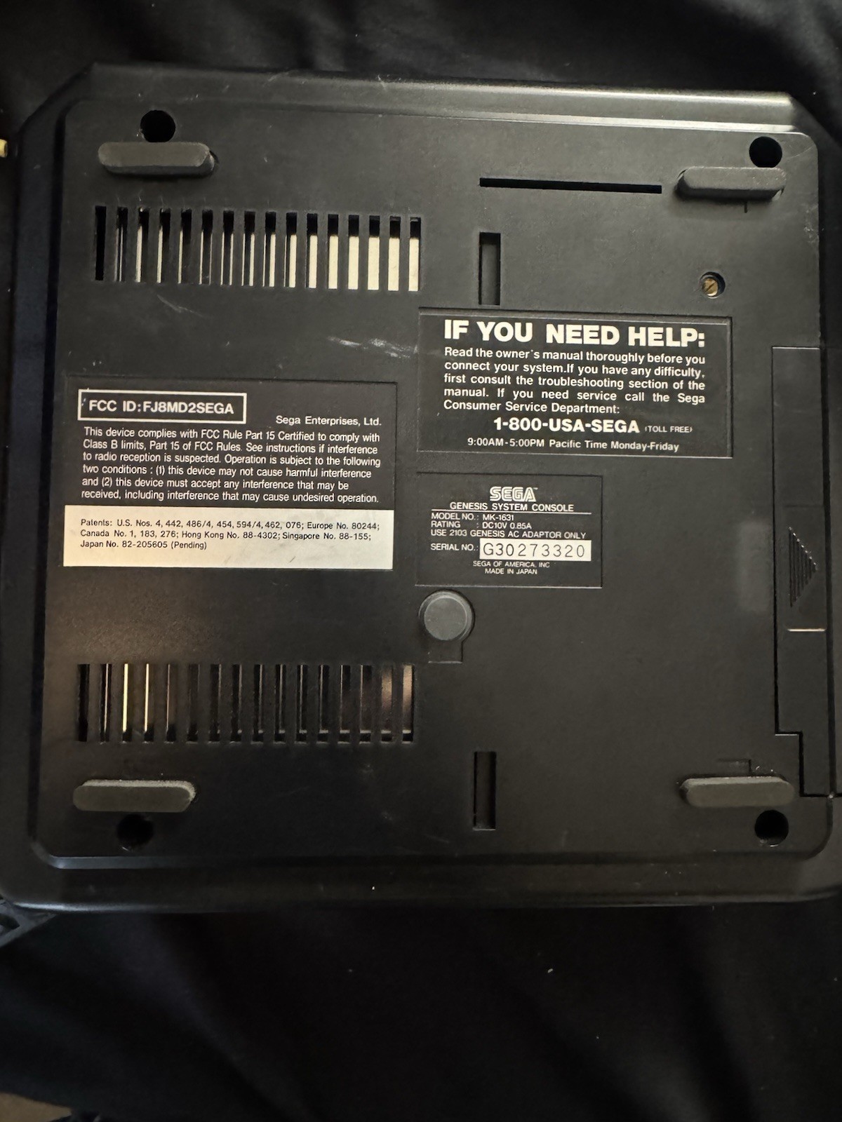 Sega Genesis Model 2 Console with Controller