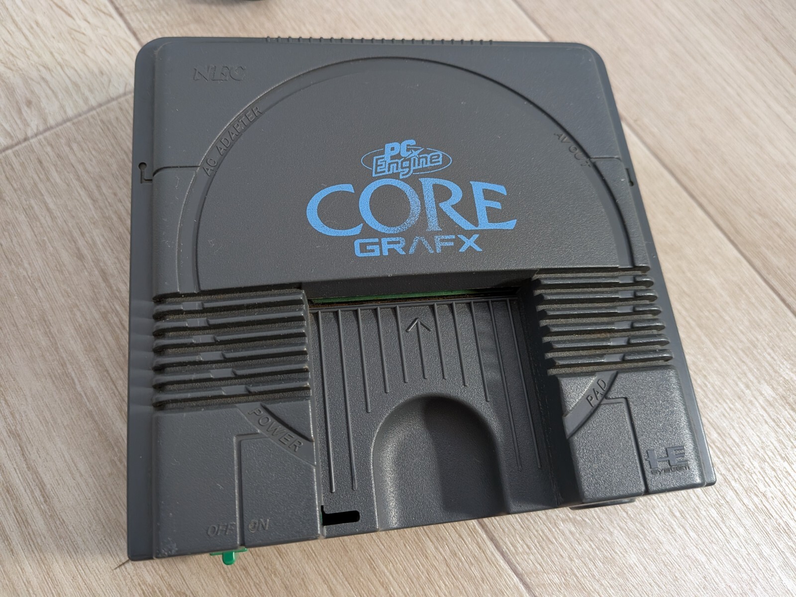 PCE NEC PC engine pcengine CORE GRAFX Console and controller set Tested Work 3