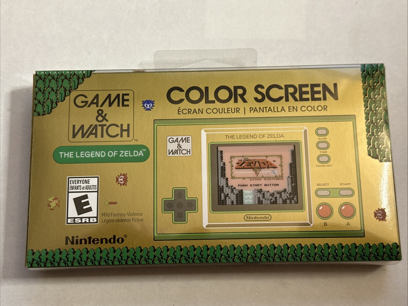Nintendo Game & Watch The Legend of Zelda Handheld Console NEW