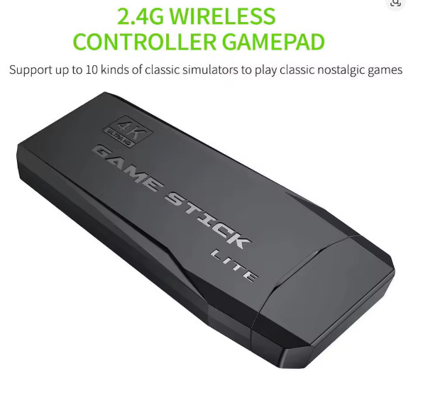 Update Retro Video Game Console 2.4G Wireless Console Game Stick 4k 20000 Game 6