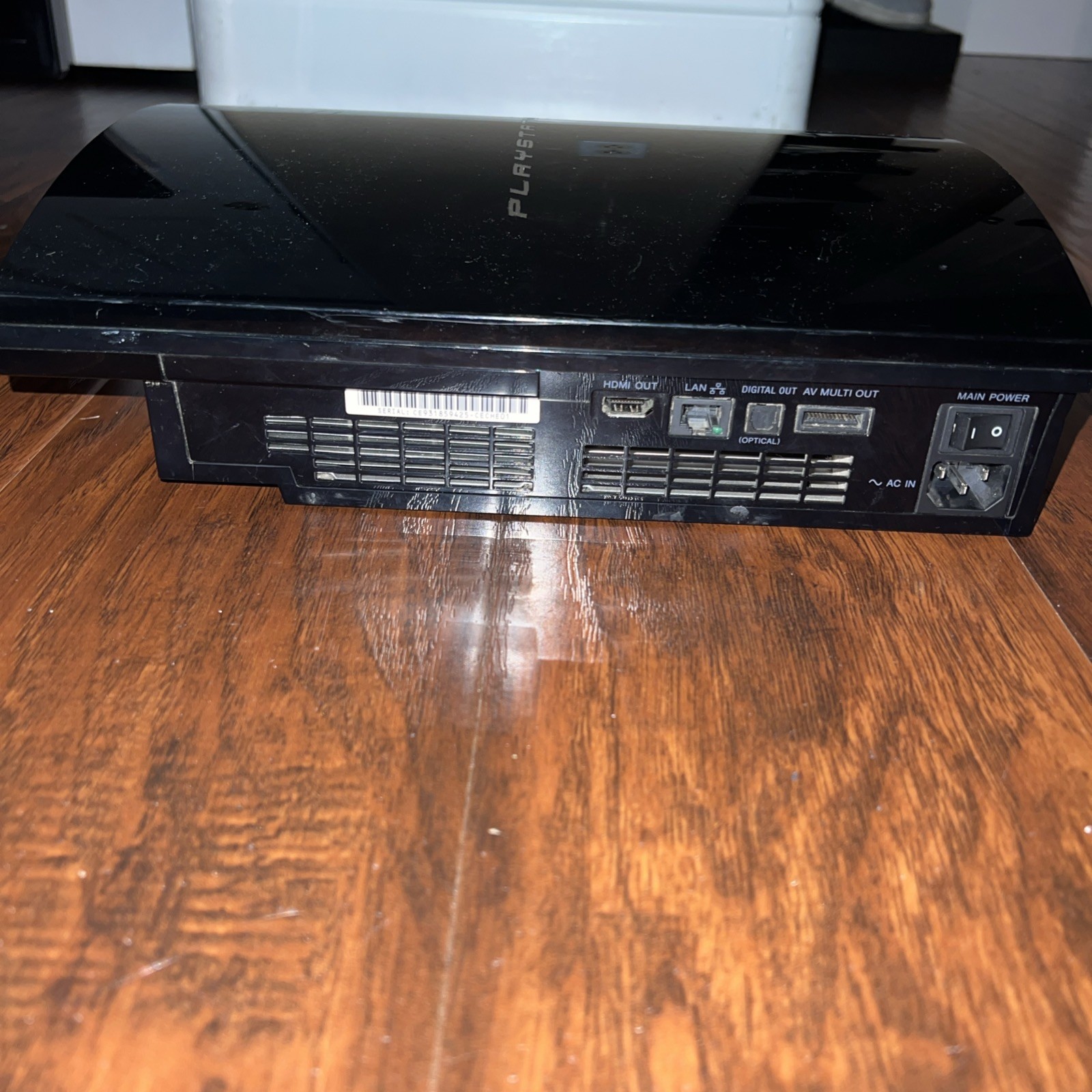 Sony Playstation PS3 Console CECHE01 Backward Compatible FOR PARTS – YLOD
