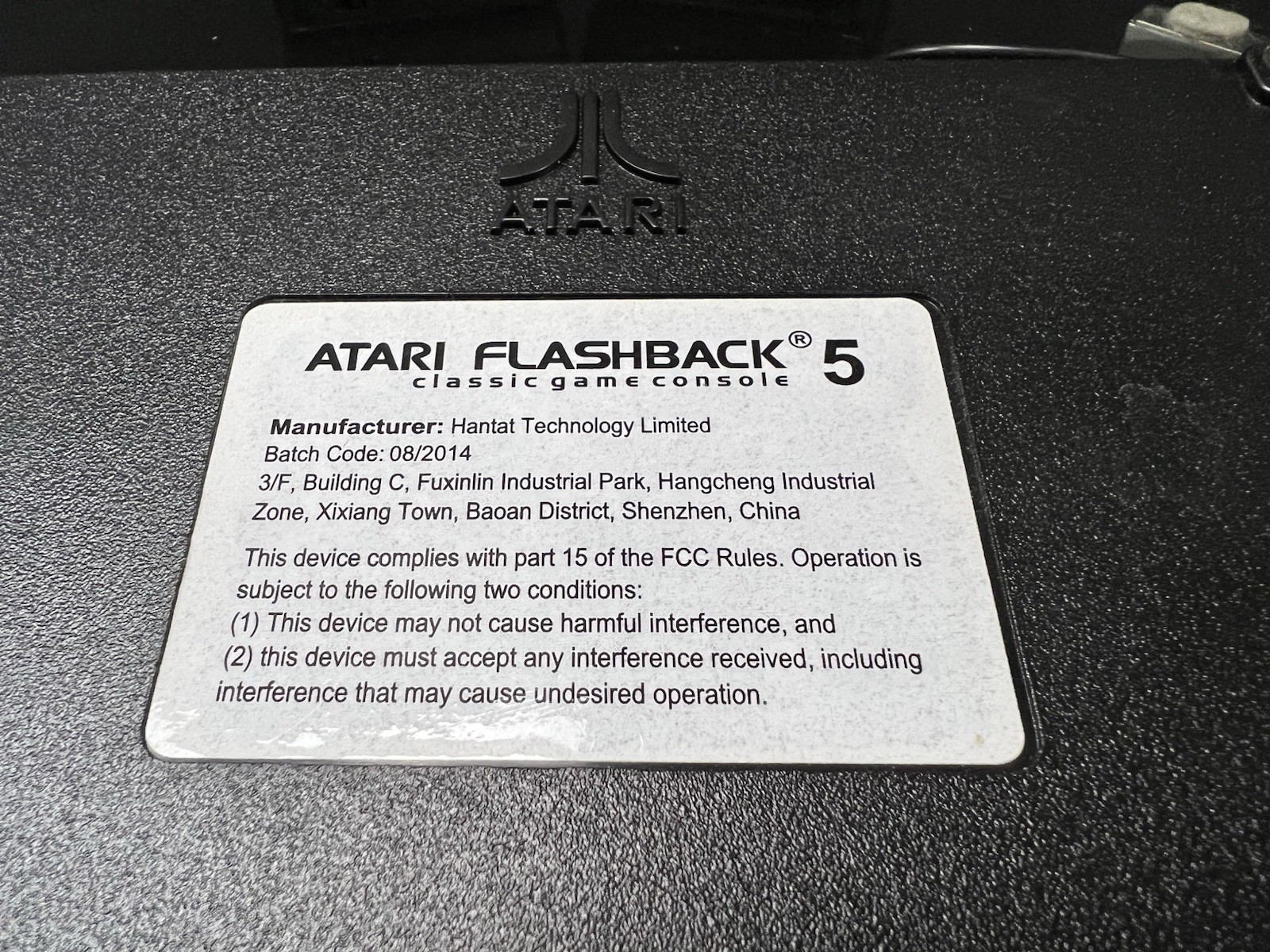 ATARI Flashback 5 Classic Game System CONSOLE 92 GAMES 2 Controllers NICE